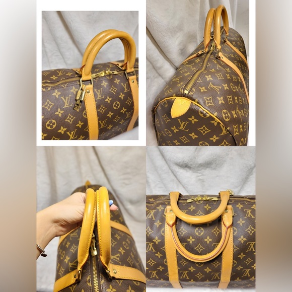 Authentic Louis Vuitton Keepall 50 luggage travel duffel bag - Picture 7 of 16